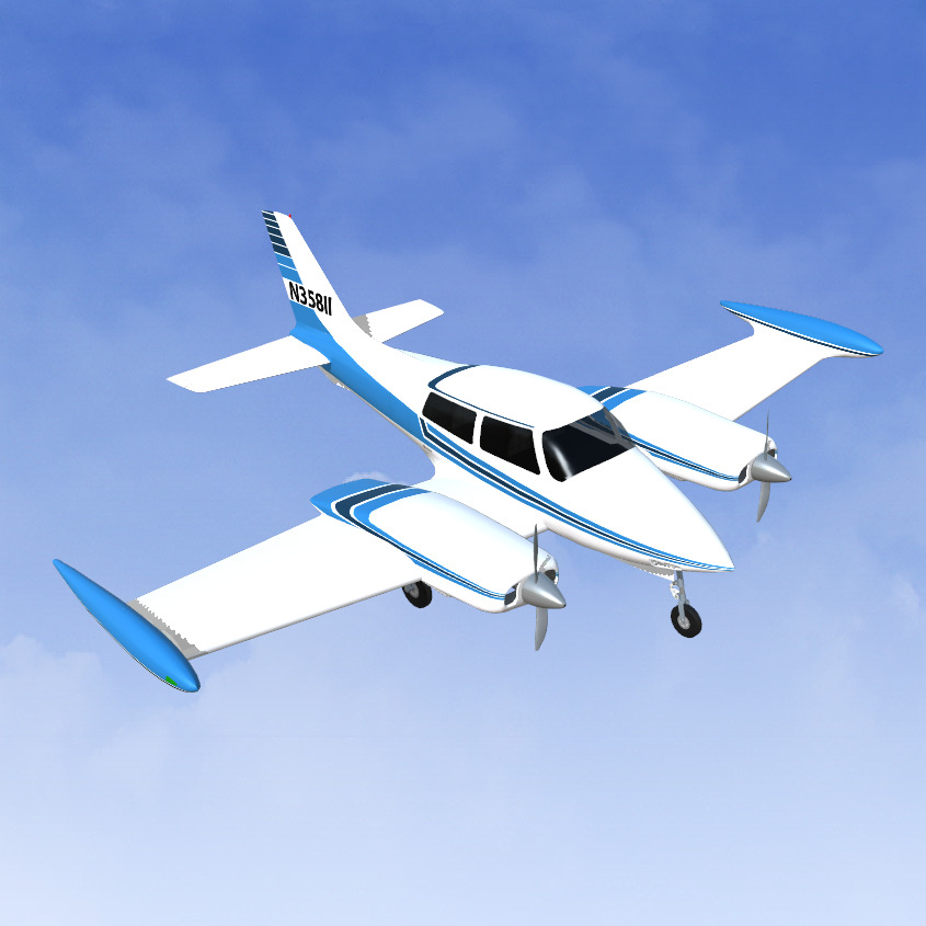 Top Flite Cessna 310